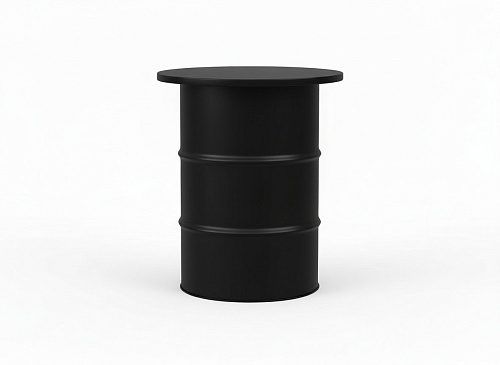 Стол бочка черная