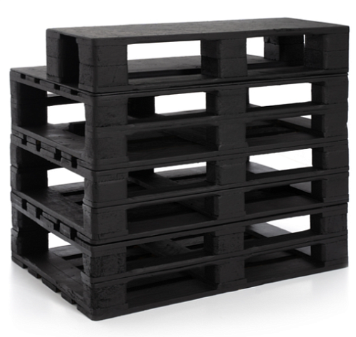 Стойка паллетная барная 120х80х110 черная