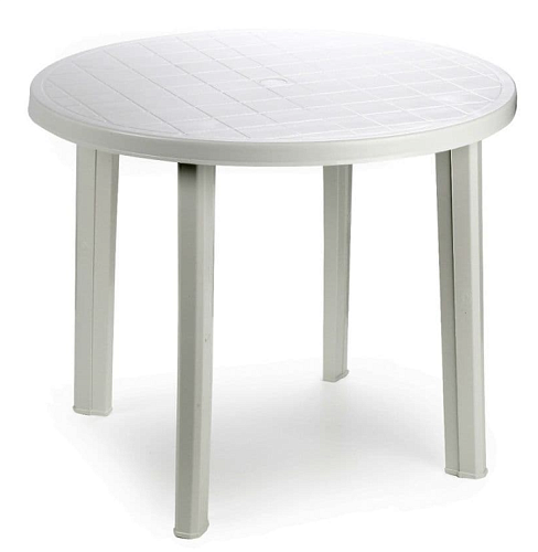 Стол пластиковый для летних мероприятий д 90 см