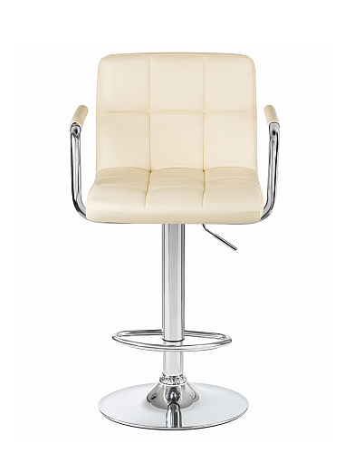 Стул кресло барное Kruger ванильный