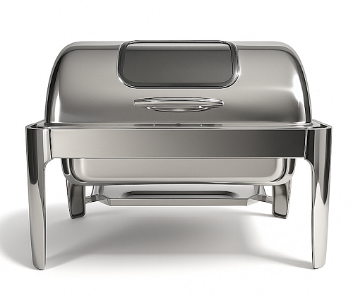 Мармит для вторых блюд ВИП с прозрачным стеклом 635х452х430мм