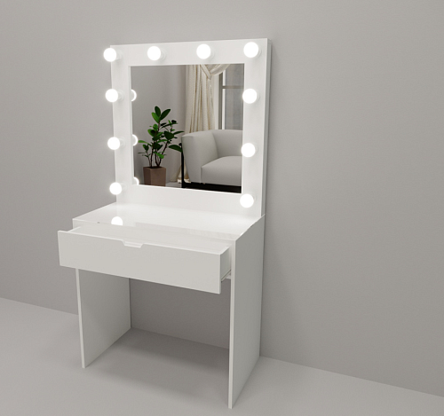 Гримерный стол белый