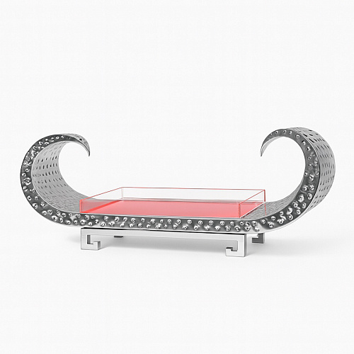 Станция буфетная акриловая с охладителем 1500х500мм