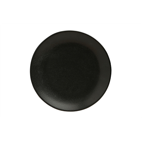 Тарелка закусочная Porland 24см черная