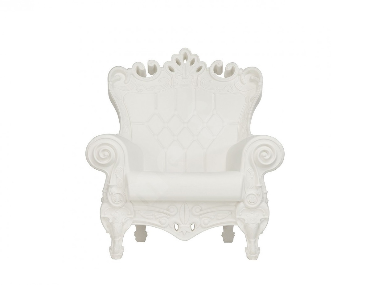 Кресло Crown белое