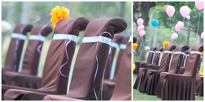 Идеи оформления стульев на свадьбе: просто, стильно, со вкусом.