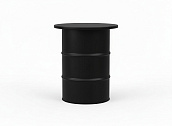 Стол бочка черная