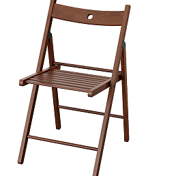 Складные стулья деревянные коричневые