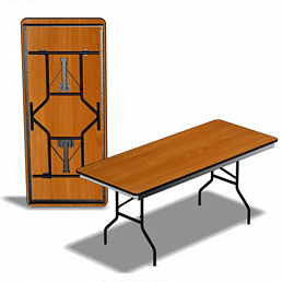 Прямоугольный стол 150×75