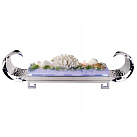 Станция буфетная акриловая с охладителем 1500х500мм