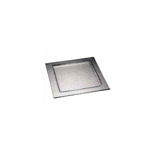 Квадратная тарелка из тонированного стекла Zeiher 50х50 см 