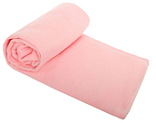 Розовый флисовый плед 130×170 см