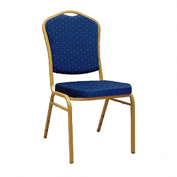 Синие банкетные стулья