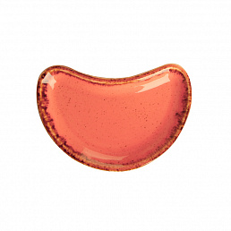 Тарелочка для комплимента 110х70 оранжевого цвета Porland